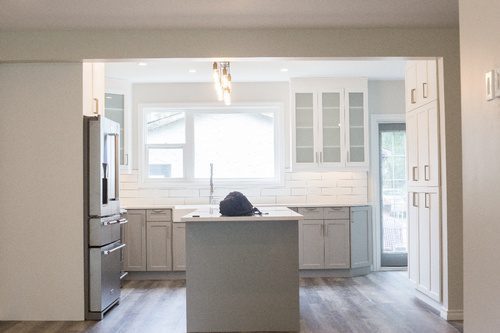 A fully-finished kitchen renovation project by Dash Builders